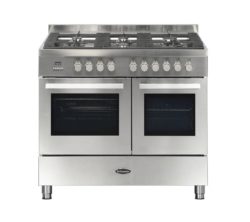 BRITANNIA  Sonetto 100DF TC Dual Fuel Range Cooker - Stainless Steel